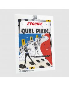 Affiche - L'Equipe - Fourcade (digigraphie)