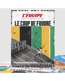 Affiche - L'Equipe - Bolt (digigraphie)