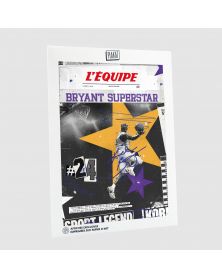 Poster - L'Equipe - Bryant (digigraphie)