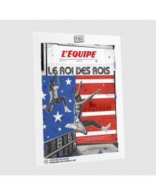 Affiche - L'Equipe - Lewis (digigraphie)