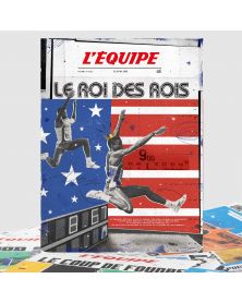 Affiche - L'Equipe - Lewis (digigraphie)