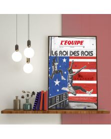 Affiche - L'Equipe - Lewis (digigraphie)