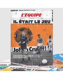 Poster - L'Equipe - Cruyff (digigraphie)