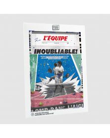 Affiche - L'Equipe - Coupe Davis 91 (digigraphie)