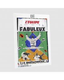 Affiche - L'Equipe - Rinner (digigraphie)