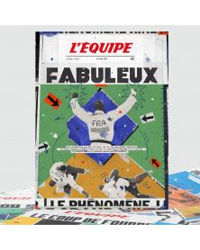 Affiche - L'Equipe - Rinner (digigraphie)