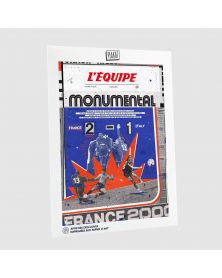 Affiche - L'Equipe - Euro 2000 (digigraphie)