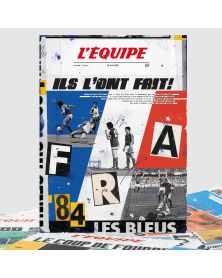 Affiche - L'Equipe - FRANCE 84 (digigraphie)