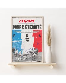 Poster - L'Equipe - FRANCE 98 (digigraphie)