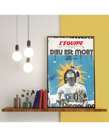 Poster - L'Equipe - Maradona (digigraphie)