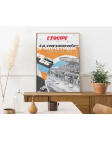 Affiche - L'Equipe - Le Mans (digigraphie)