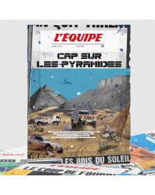 Affiche - L'Equipe - Paris,Dakar (digigraphie)