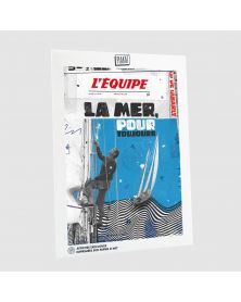 Poster - L'Equipe - Tabarly (digigraphie)