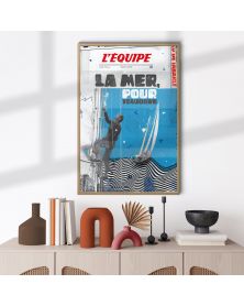 Poster - L'Equipe - Tabarly (digigraphie)