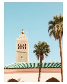 Poster - Palm Trees 01 (30x40 cm) - Hartman AI