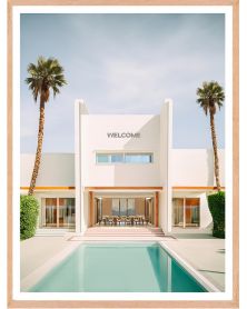 Affiche - Palm Trees 06 (30x40 cm) - Hartman AI