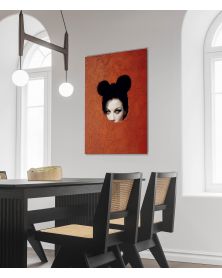 Acrylic Glass Artwork - Eyed Wall by Dafne Ederveen (Limited Edition 70x100 cm) - Hartman AI