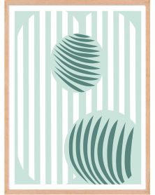 Poster - Geometric Abstract 06 (50x70 cm) - Hartman AI