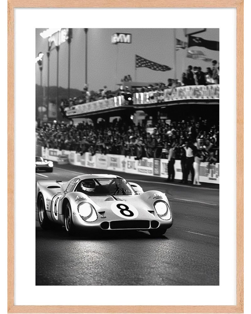 Affiche - Le Mans Heritage 05 (50x70 cm) - Hartman AI