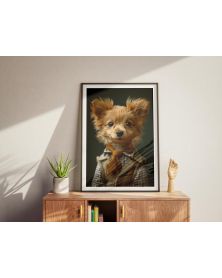 Affiche - Animal Elegance 27 - (30x40 cm) - Hartman AI