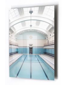 Acrylic Glass Artwork - Vintage Pools 08 (11 x 14 in) - Hartman AI