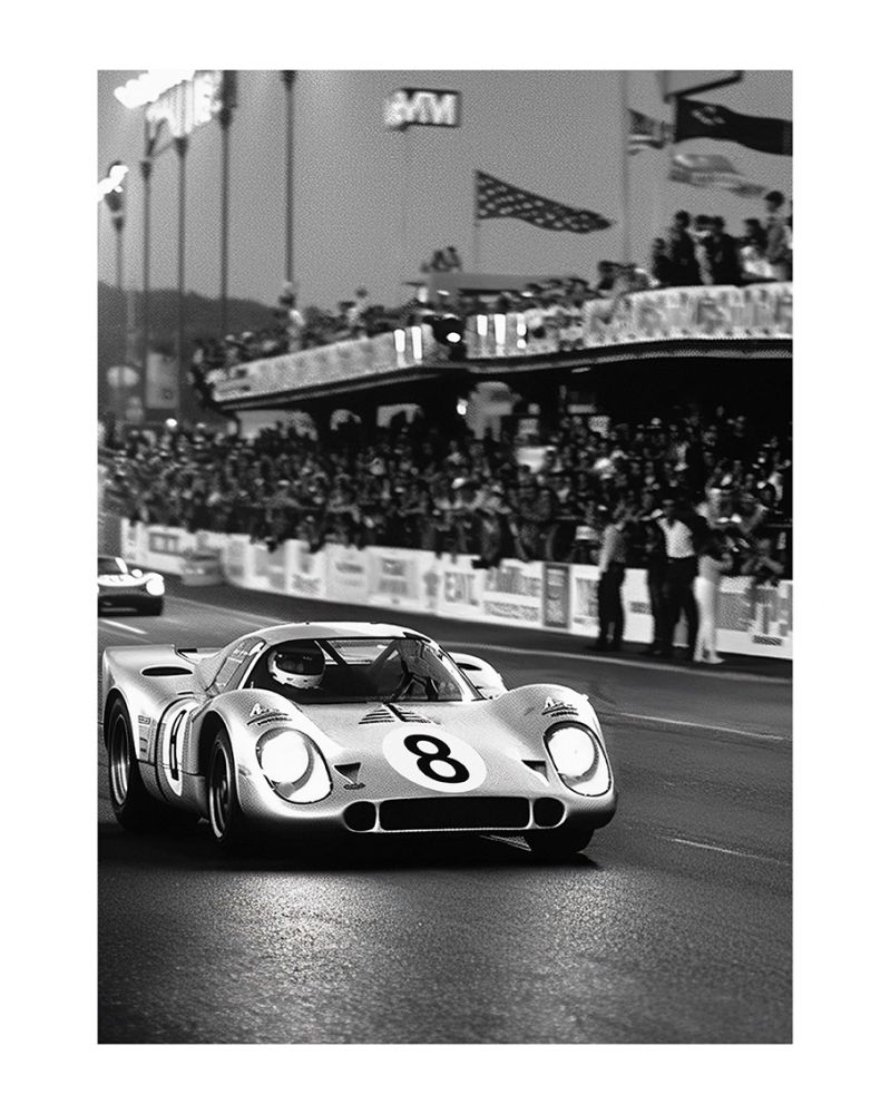 Acrylic Glass Artwork - Le Mans Heritage 05 (18 x 24 in) - Hartman AI