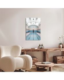 Acrylic Glass Artwork - Vintage Pools 08 (18 x 24 in) - Hartman AI