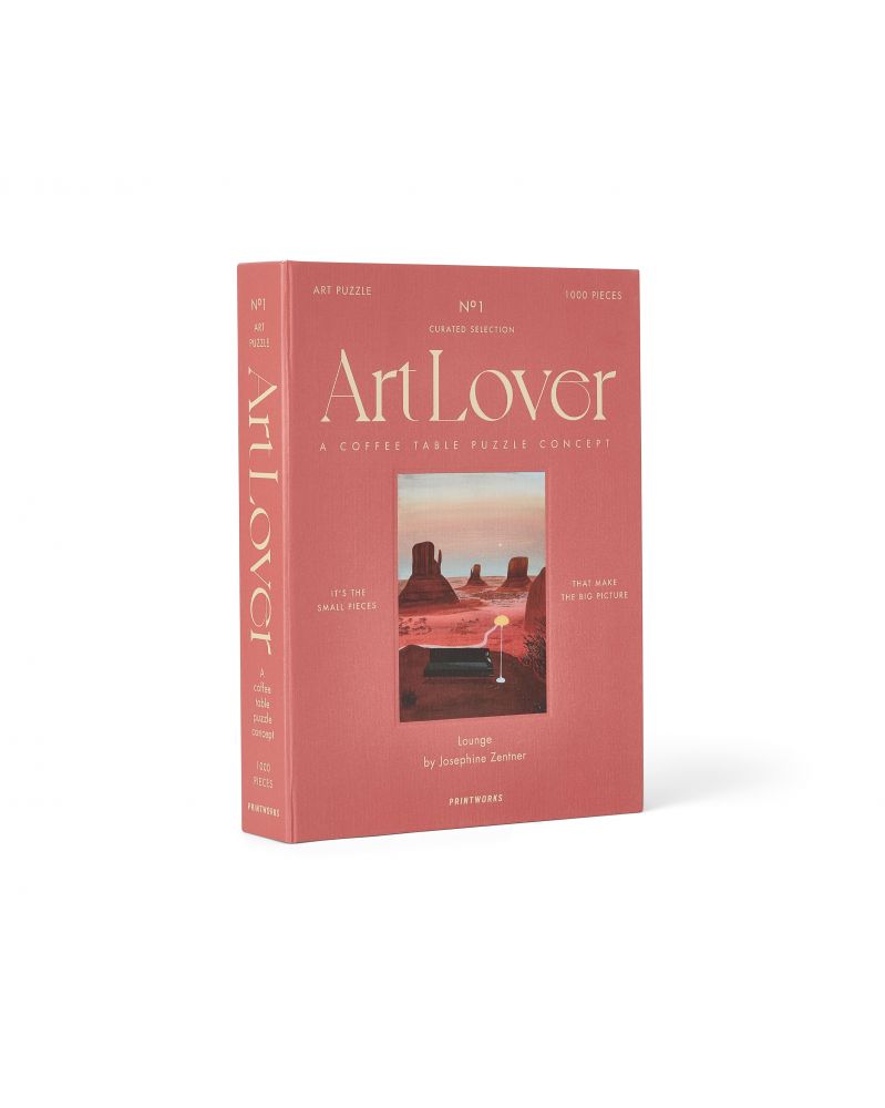 Art Lover Book Puzzle - Lounge, 1000 pcs