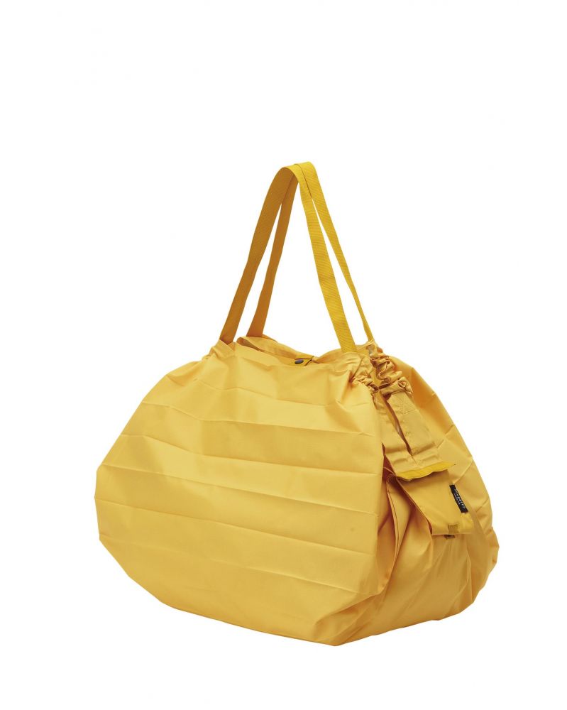 Shupatto Compact Japanese Shopping Bag size L - KARASHI (Mustard)