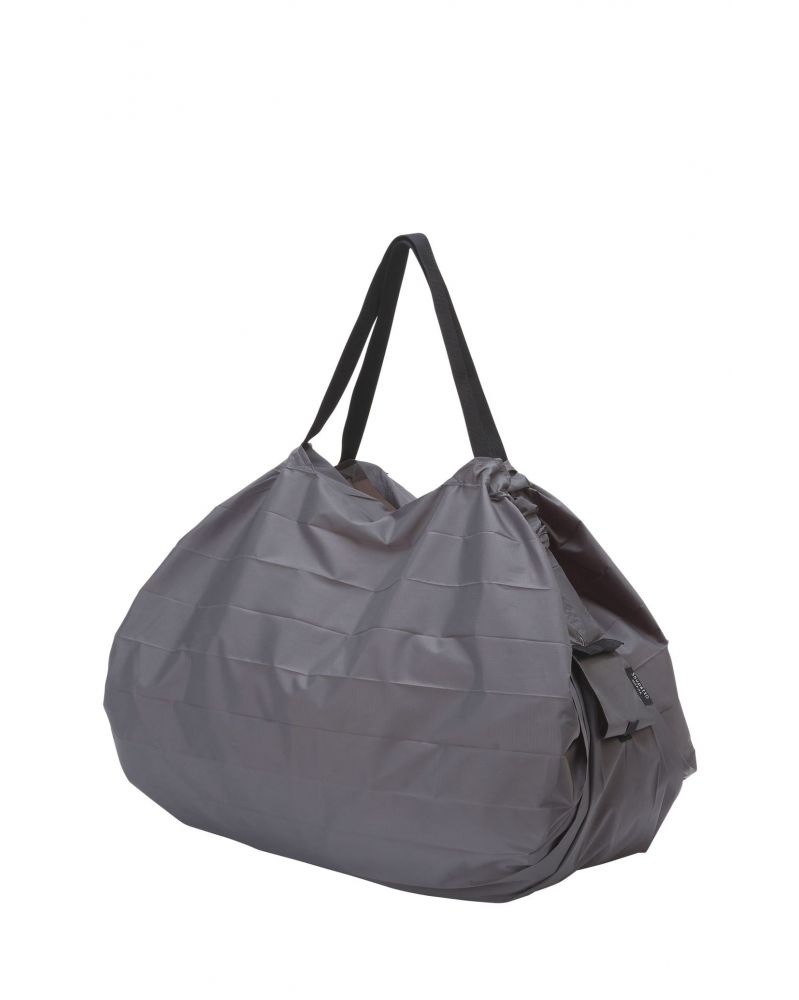 Shupatto Compact Japanese Shopping Bag size L - SUMI (Charcoal)