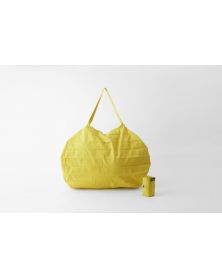 Shupatto Compact Japanese Shopping Bag size L - KARASHI (Mustard)