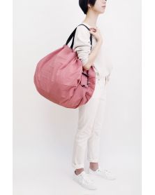 Shupatto Compact Japanese Shopping Bag size L - MOMO (Peach)