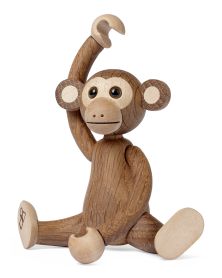 Jolly Monkey, Wood Figurine by Chresten Sommer, Spring Copenhagen