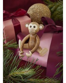 Jolly Monkey, figurine en bois par Chresten Sommer, Spring Copenhagen