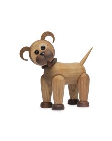 Buddy Dog, Wood Figurine by Chresten Sommer, Spring Copenhagen