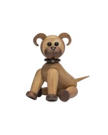 Buddy Dog, Wood Figurine by Chresten Sommer, Spring Copenhagen