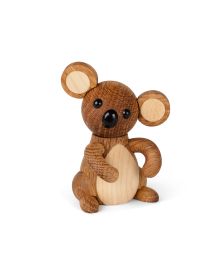 Joey Baby koala, figurine en bois par Chresten Sommer, Spring Copenhagen