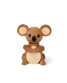 Matilda Female koala, Figurine en bois par Chresten Sommer, Spring Copenhagen