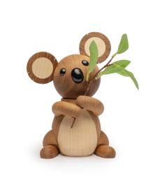 Aussie Koala, Wood Figurine by Chresten Sommer, Spring Copenhagen