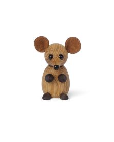 The City Mouse, Wood Figurine by Chresten Sommer, Spring Copenhagen