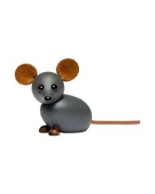 The House Mouse, Wood Figurine by Chresten Sommer, Spring Copenhagen