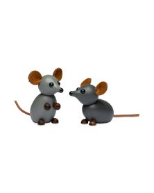 The House Mouse, Wood Figurine by Chresten Sommer, Spring Copenhagen