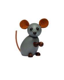 The Farm Mouse, Figurine en bois par Chresten Sommer, Spring Copenhagen