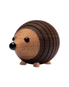 Stick Standing hedgehog, Wood Figurine by Chresten Sommer, Spring Copenhagen