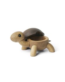 Slowy Tortoise, Wood Figurine by Chresten Sommer, Spring Copenhagen