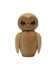 Chouette Sage, figurine en bois par Chresten Sommer, Spring Copenhagen