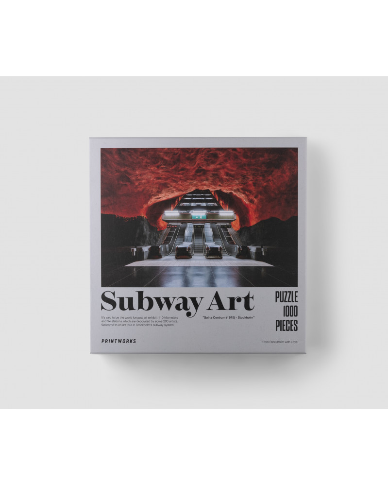 Puzzle Subway Art Fire