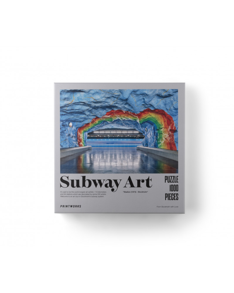 Puzzle Subway Art Fire