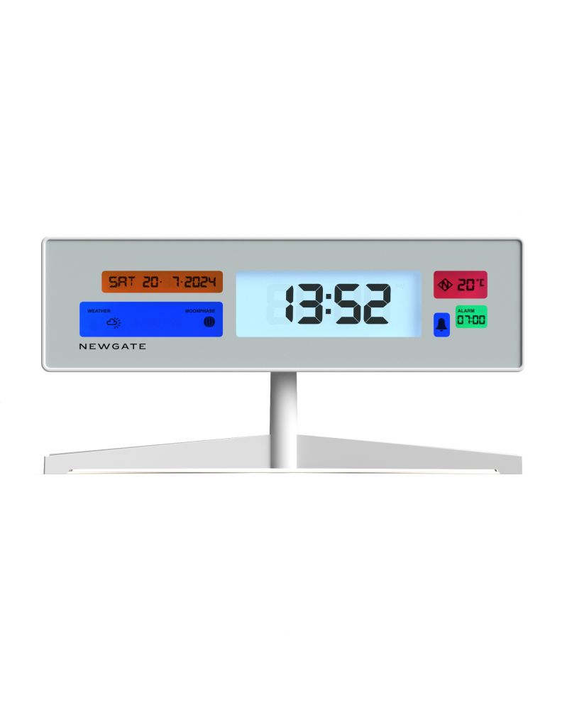 Réveil Supergenius Lcd Blanc