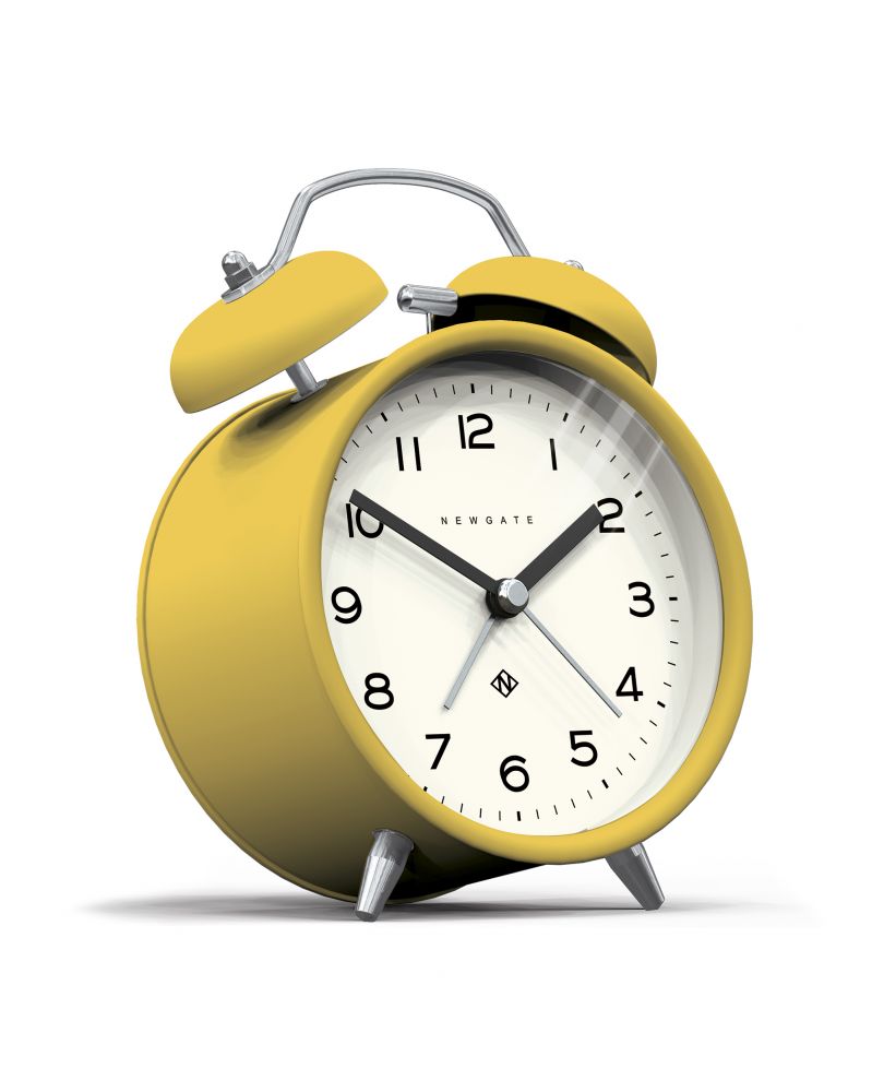 Charlie Bell Echo Alarm Clock - Yellow